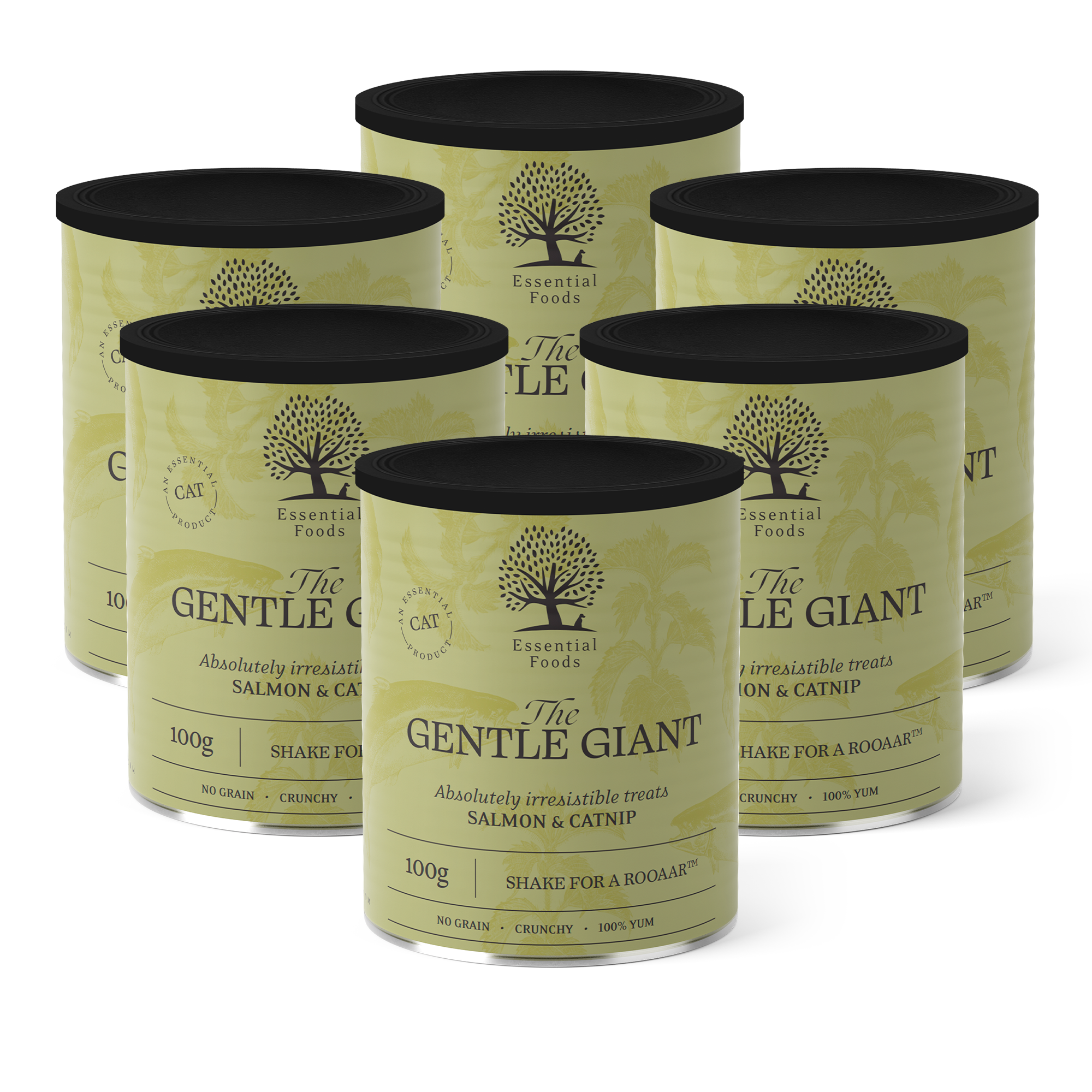 THE GENTLE GIANT x 6