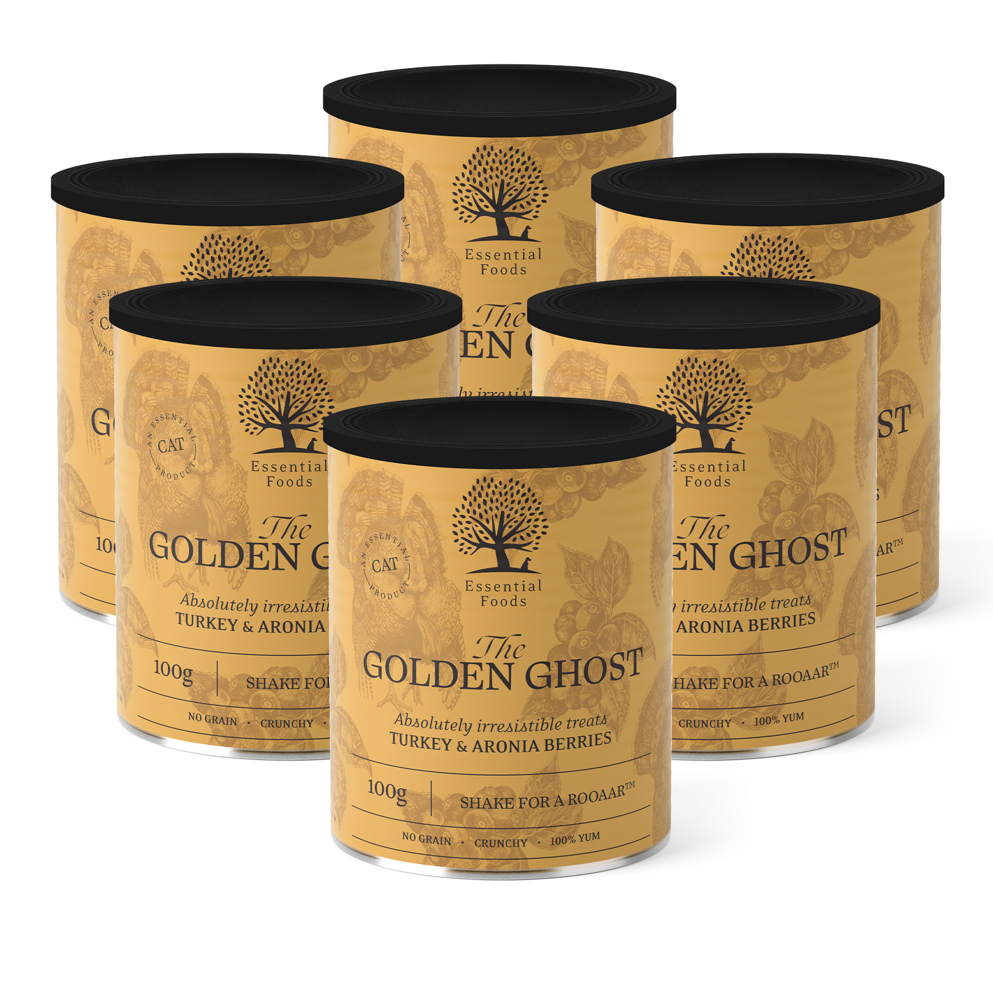 THE GOLDEN GHOST x 6