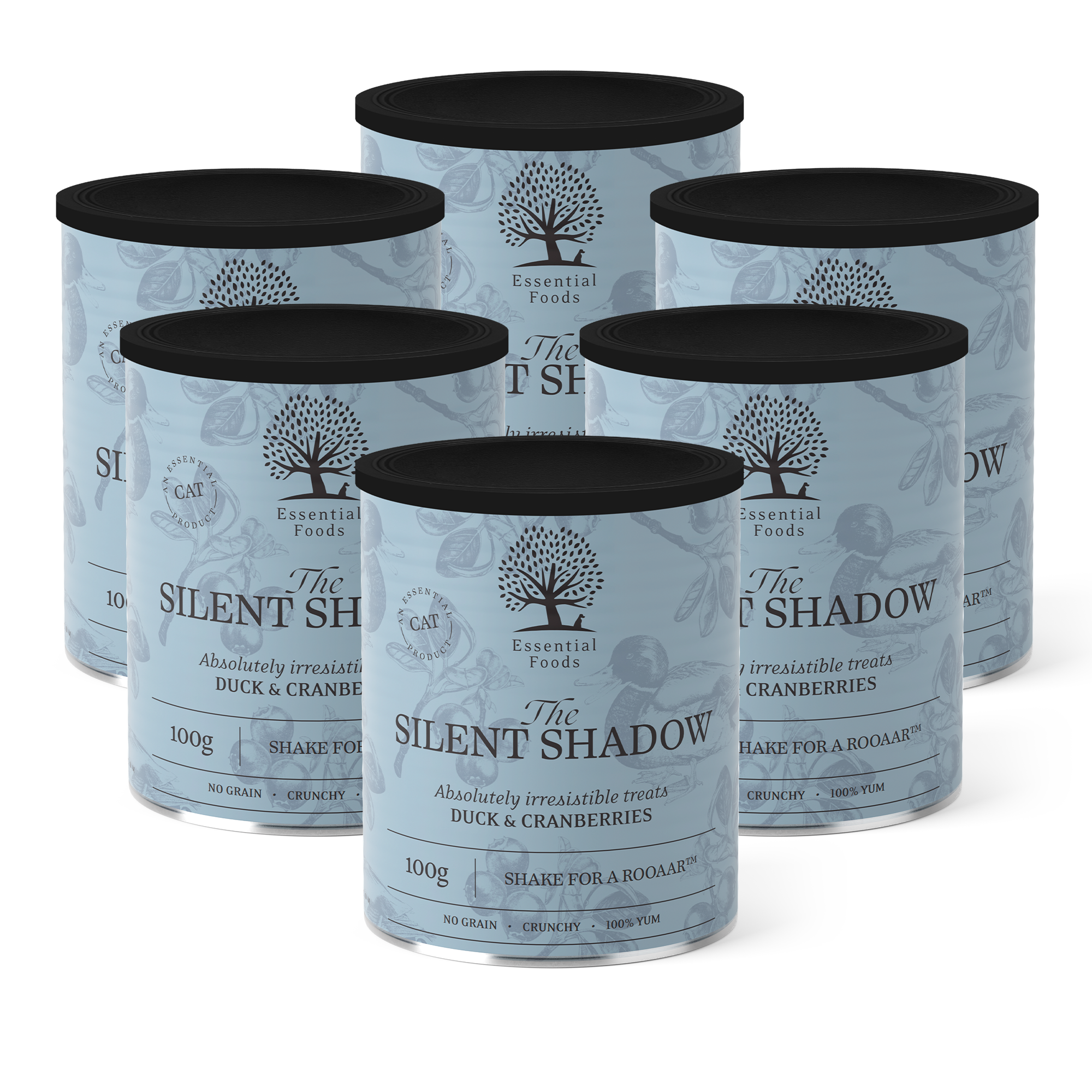 THE SILENT SHADOW x 6